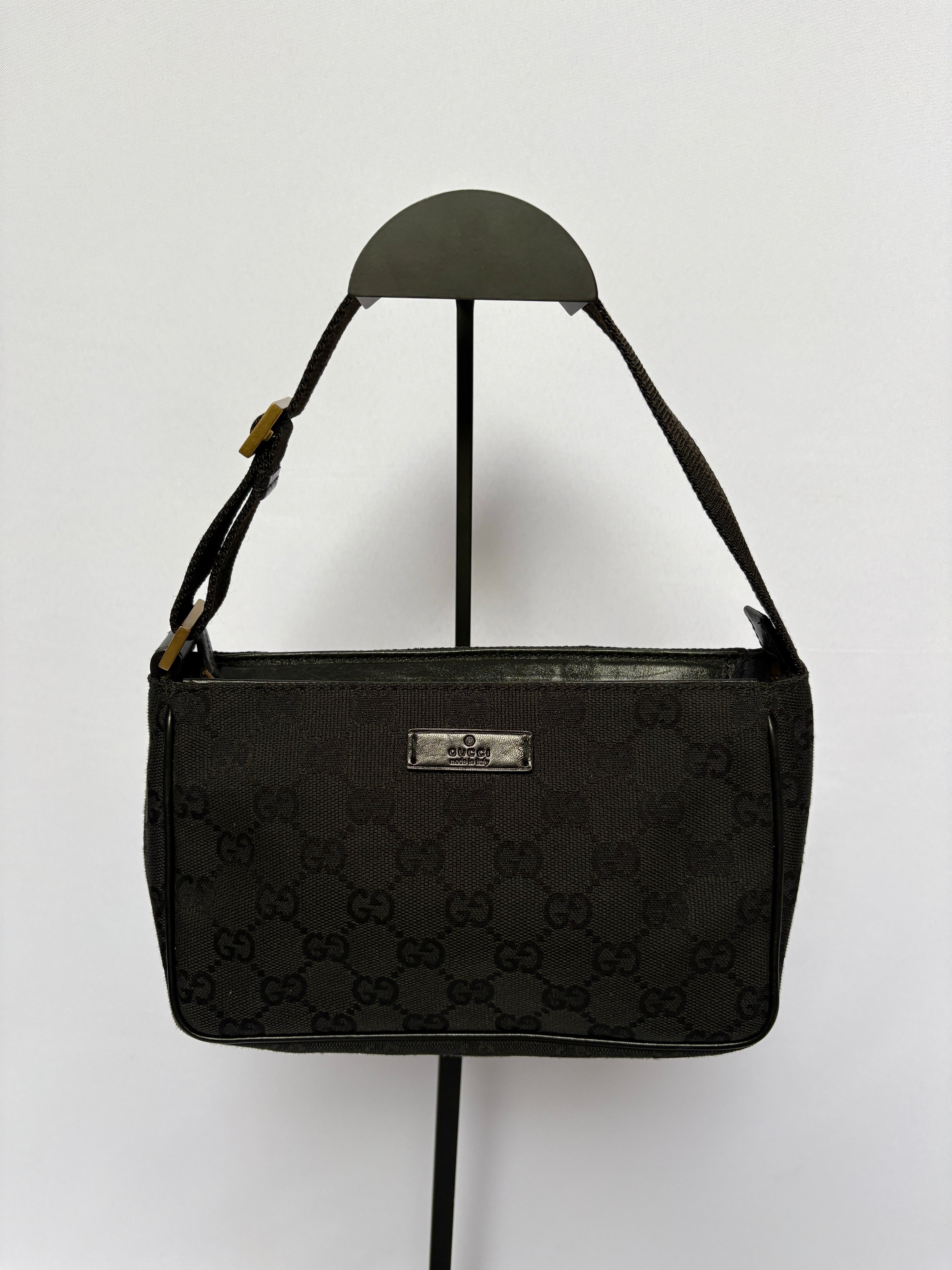 Gucci GG Canvas Mini zwart