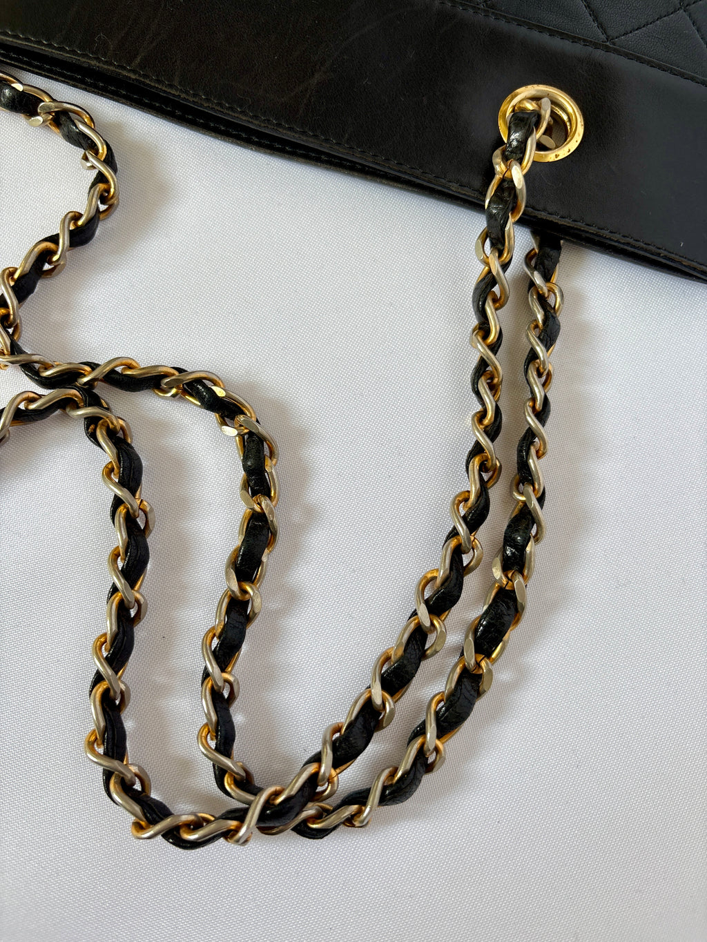 Chanel Vintage CC Tote lambskin