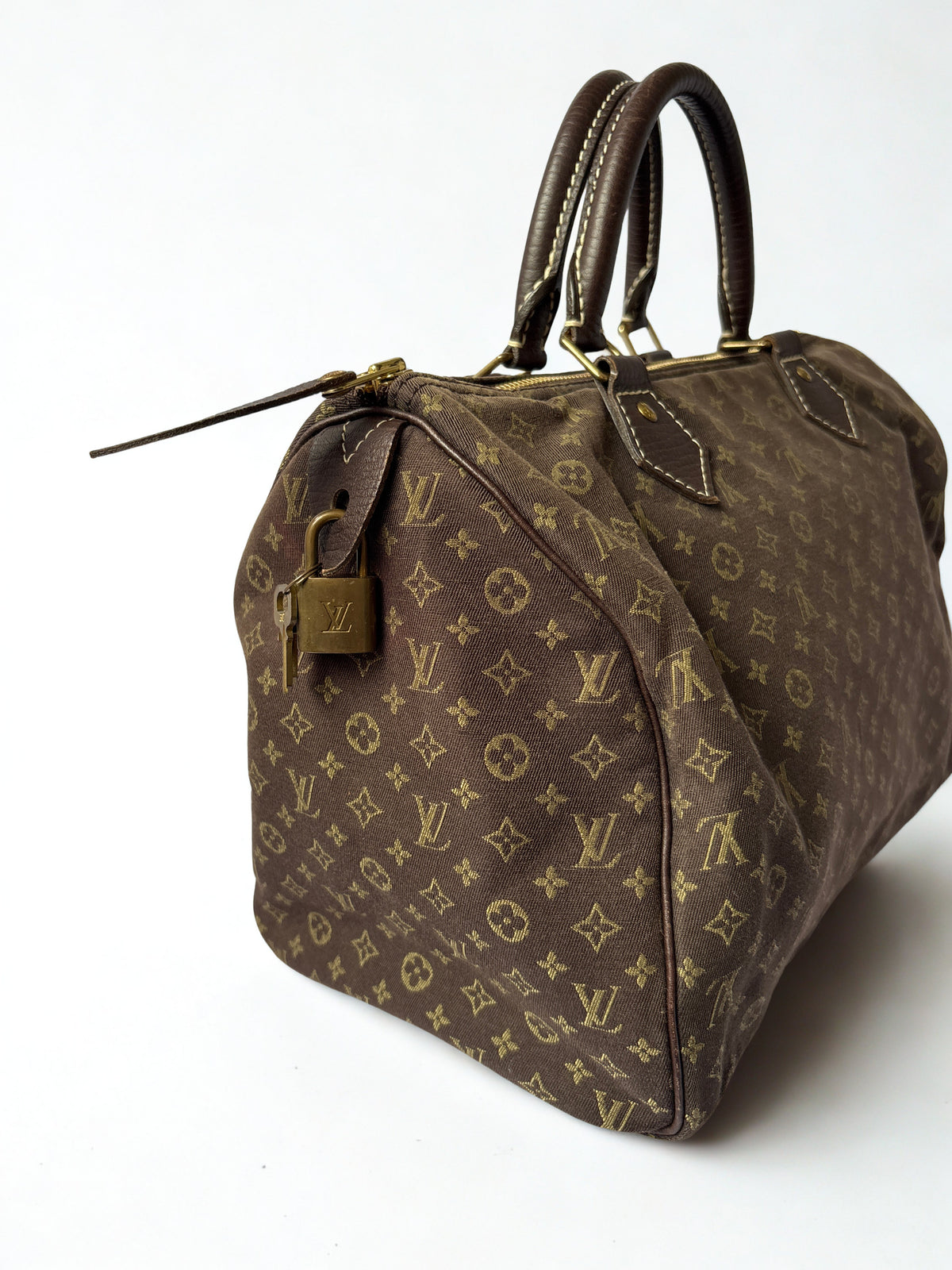 Louis Vuitton Monogram Mini Lin Speedy 30
