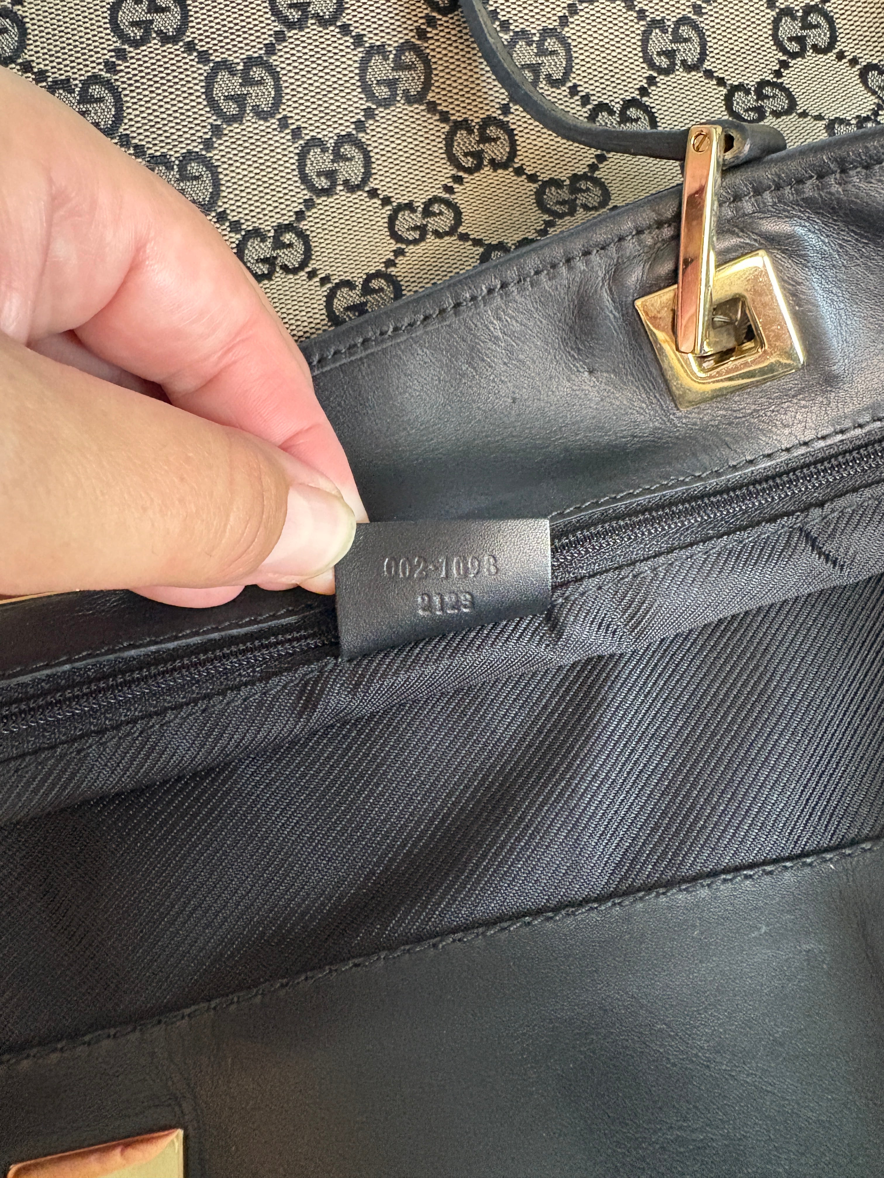 Gucci Canvas Tote