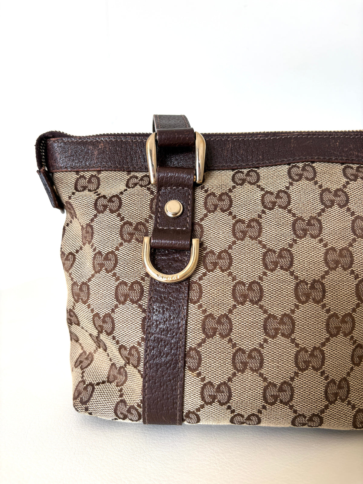 Gucci Abbey D-ring Monogram Tote Mini