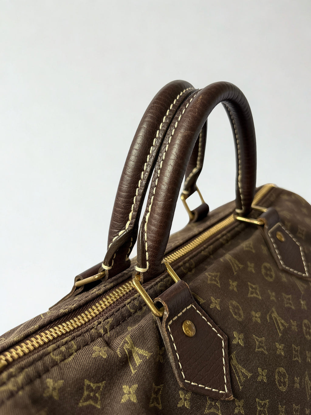 Louis Vuitton Monogram Mini Lin Speedy 30