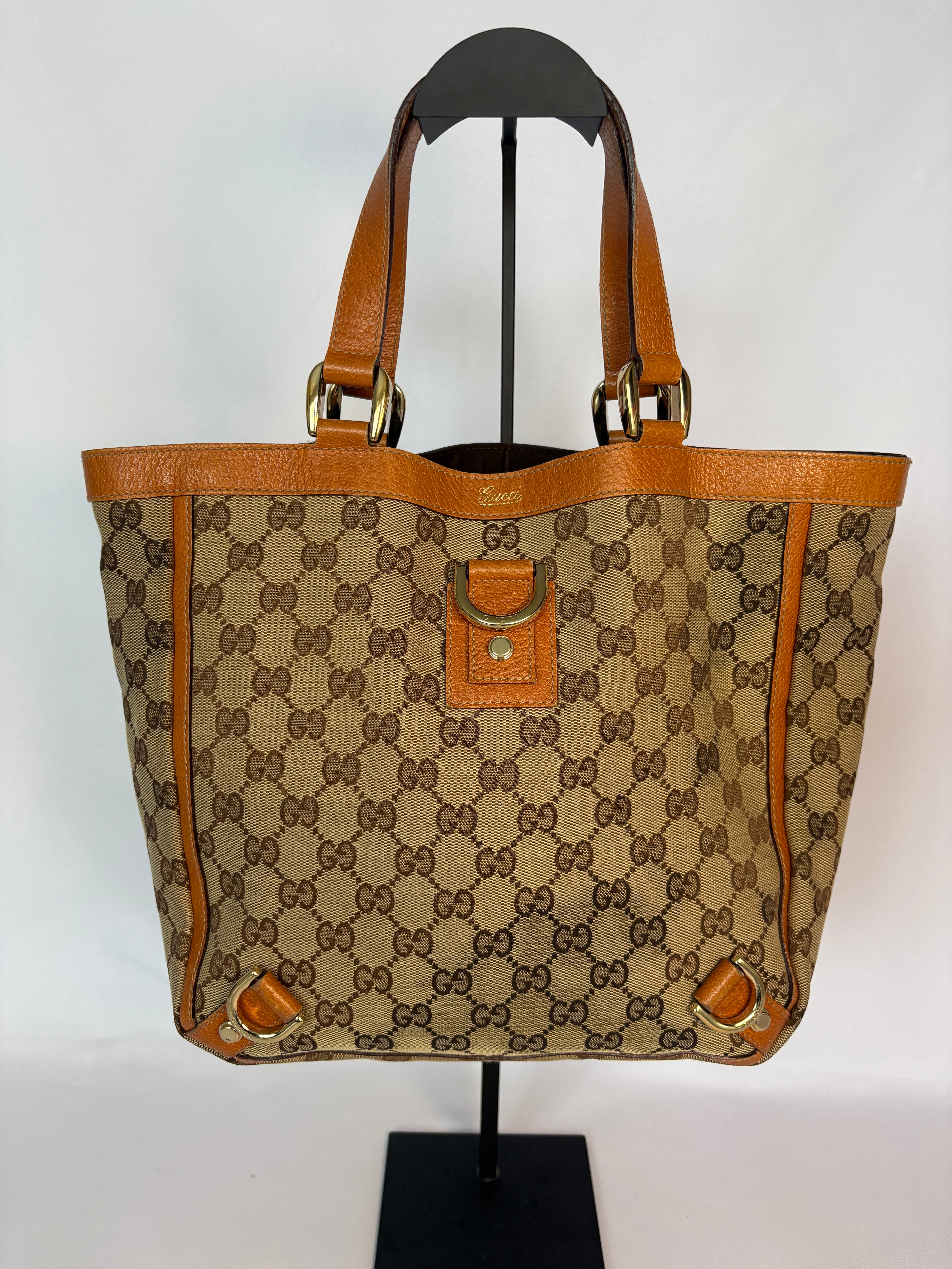 Gucci Abbey D-Ring Canvas GG