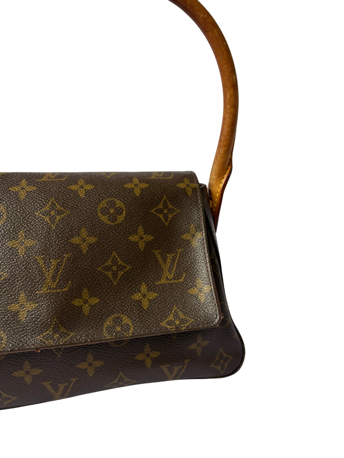 Pre-loved Louis Vuitton Monogram Looping PM rechterzijde