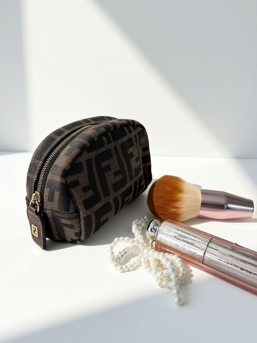 Fendi Zucca FF Cosmetic Pouch