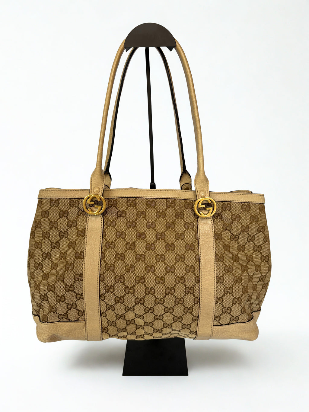 Gucci Canvas Miss GG Tote