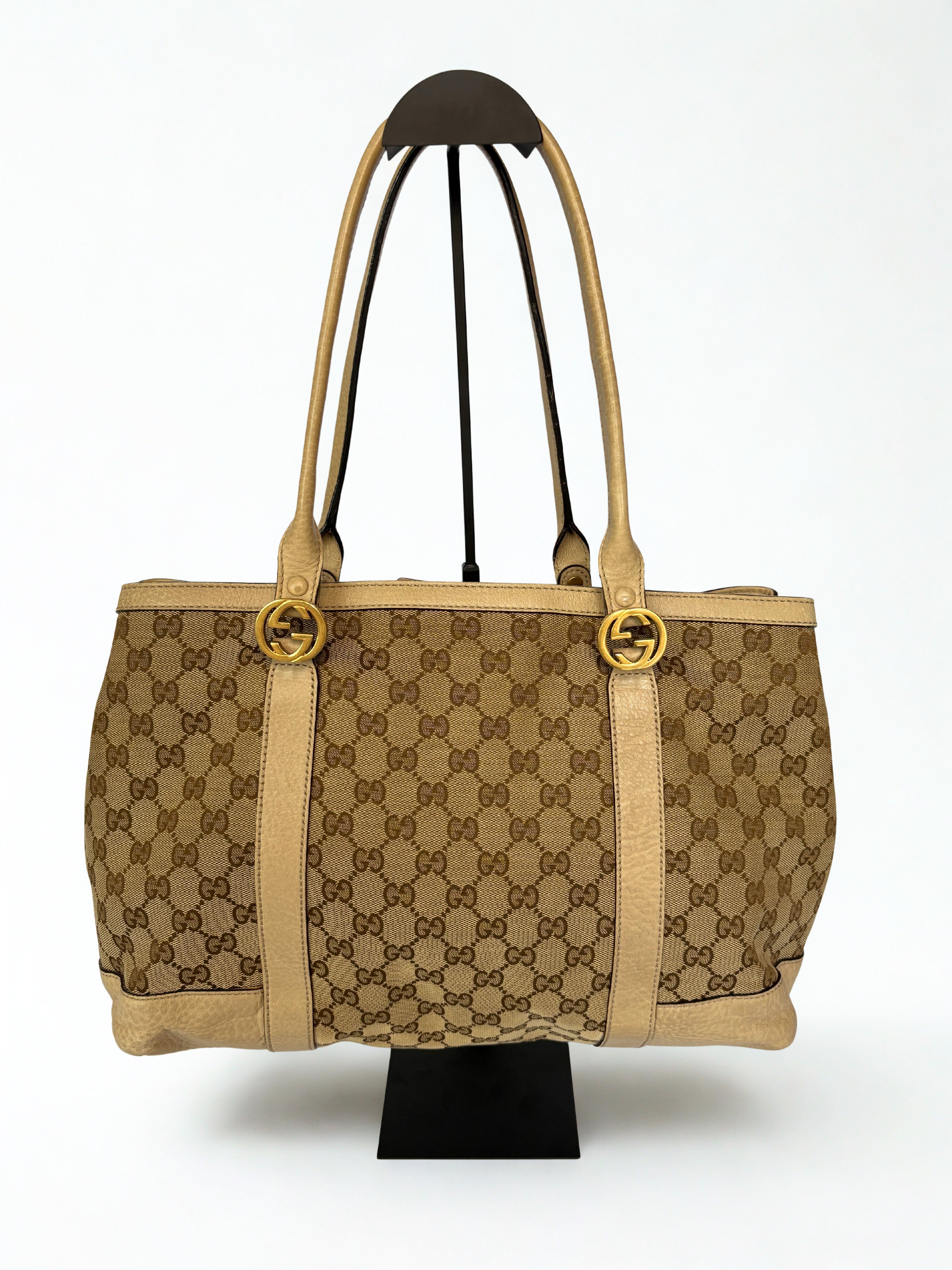 Gucci Canvas Miss GG Tote