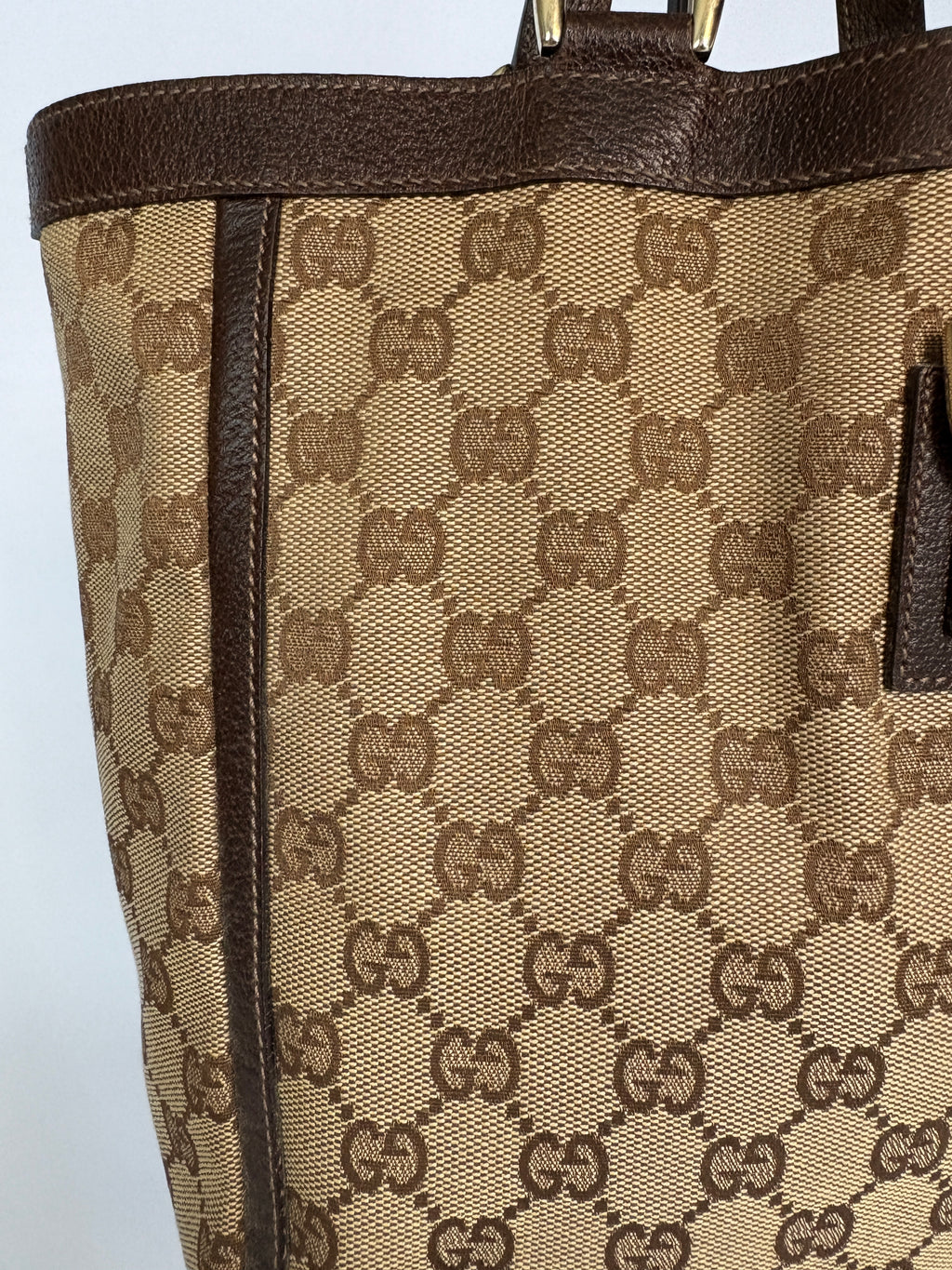 Gucci Abbey D Ring Canvas