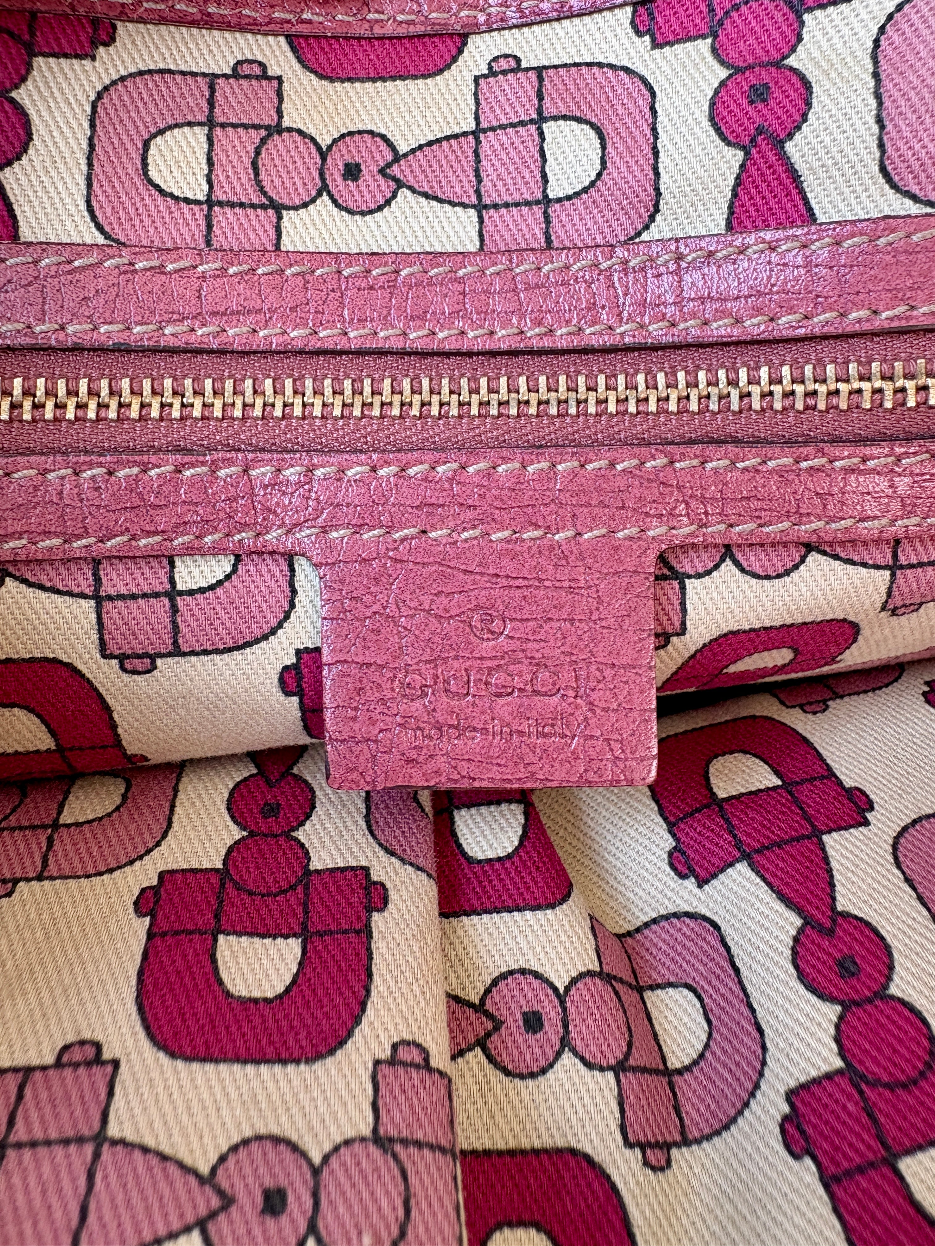 Gucci Canvas Jolicoeur Tote Mini