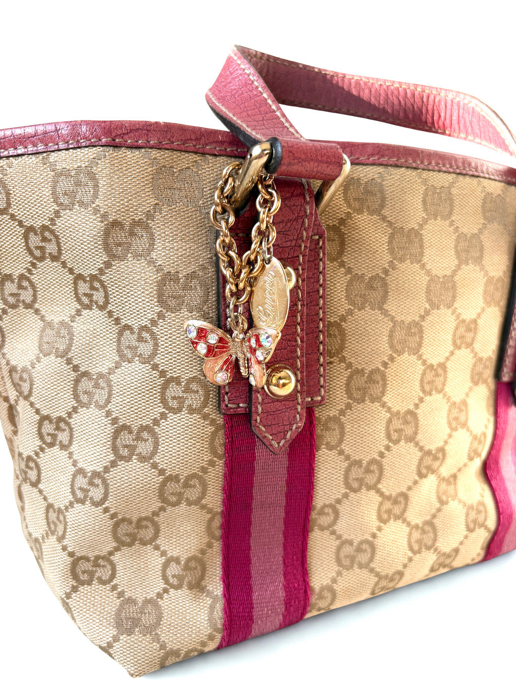 Gucci Canvas Jolicoeur Tote Mini