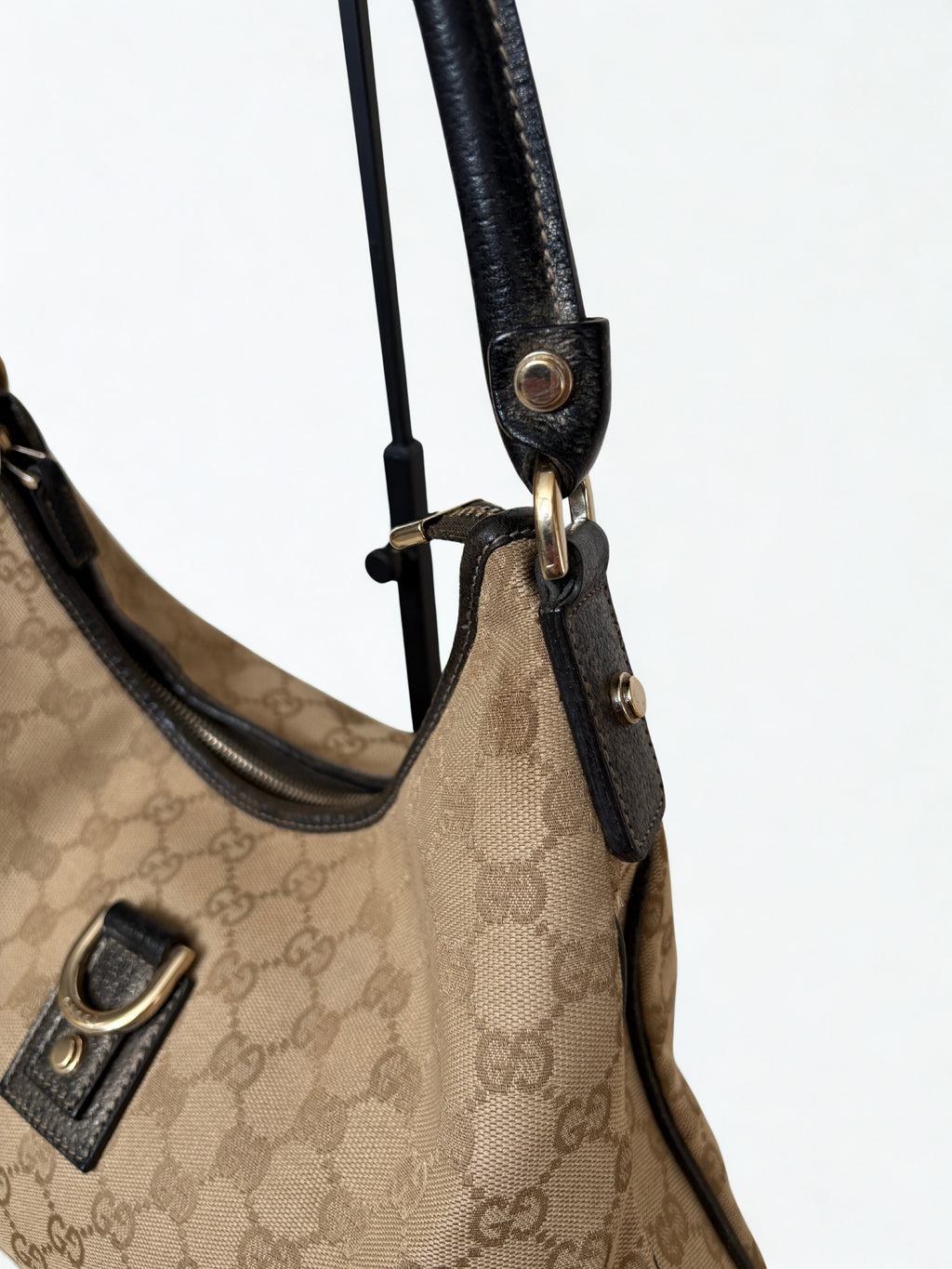 Gucci Canvas Abby D-ring Hobo