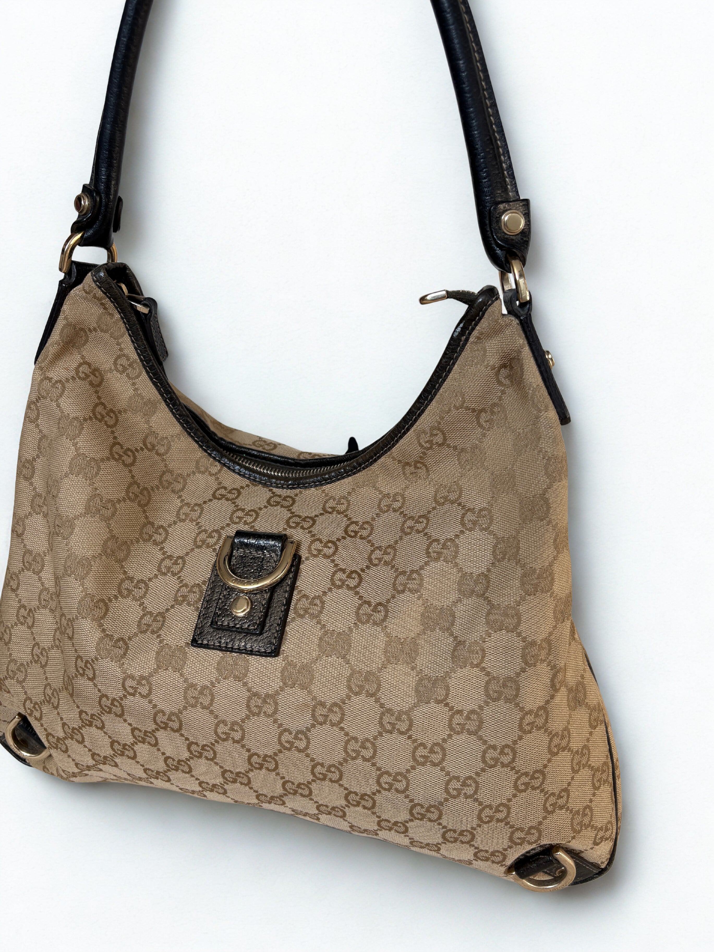 Gucci Canvas Abby D-ring Hobo