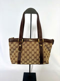 Gucci Abbey Monogram Tote mini beige GG canvas