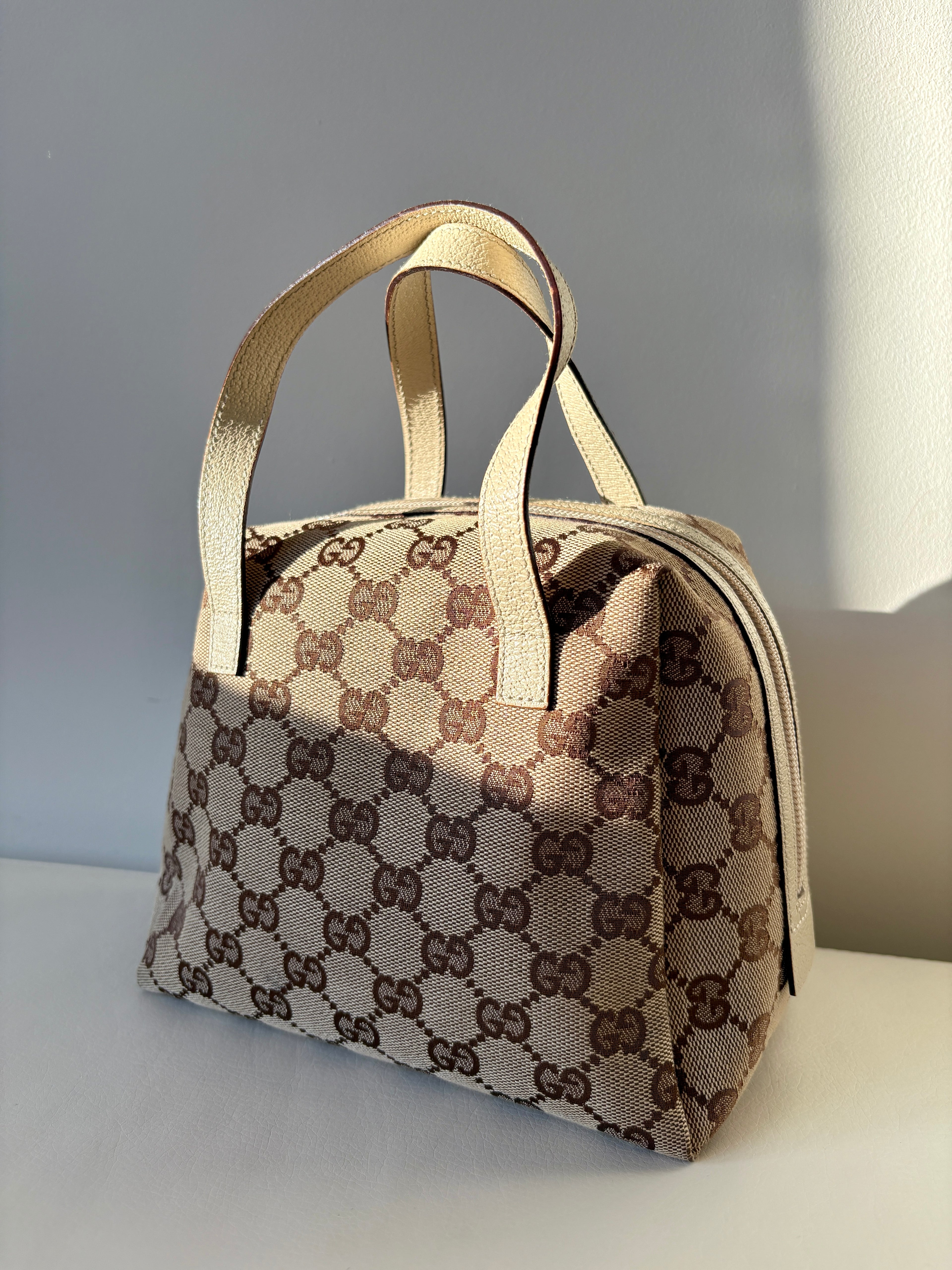 Gucci Monogram Canvas Balthus beige