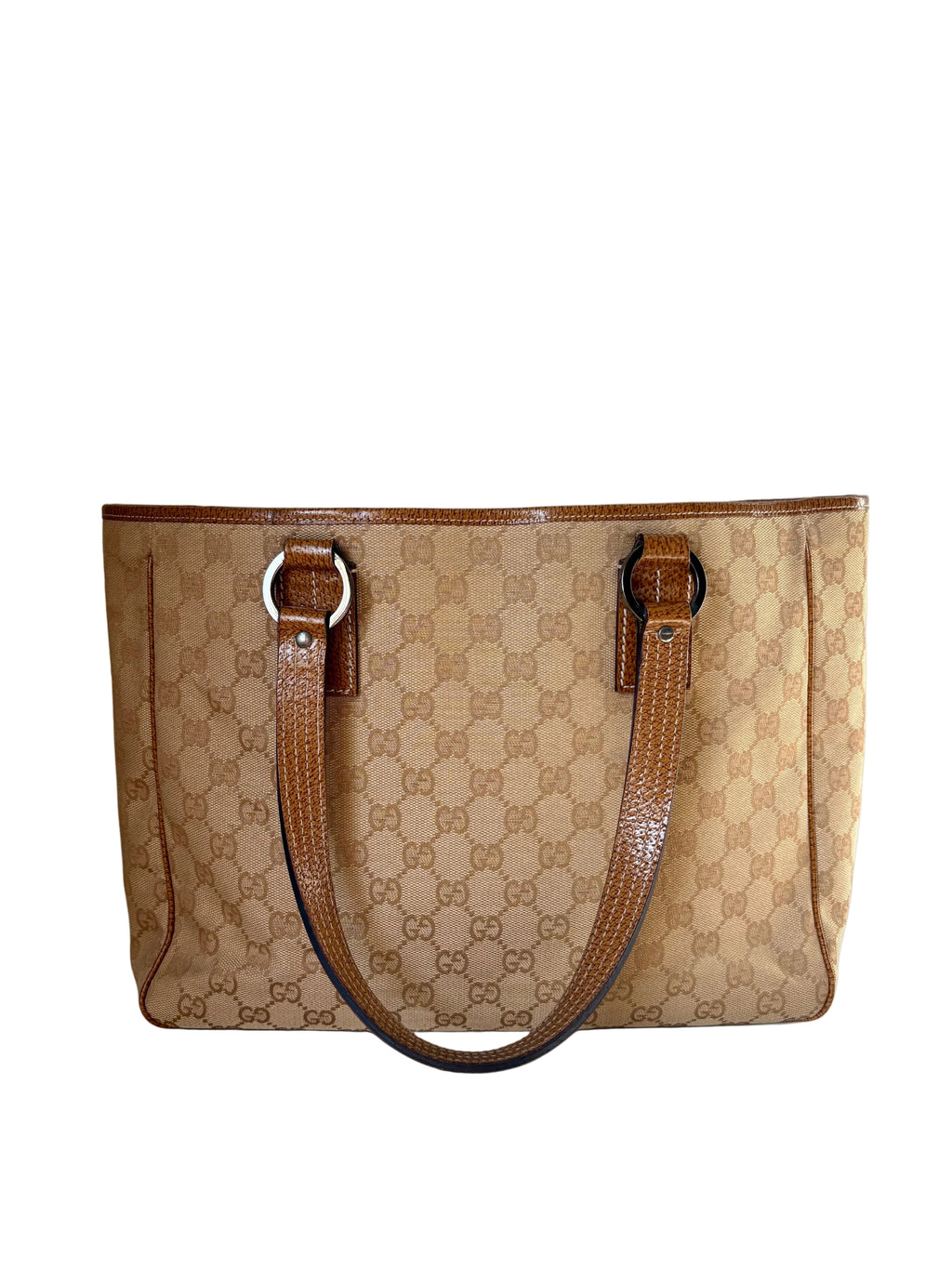 Gucci Monogram Canvas Tote