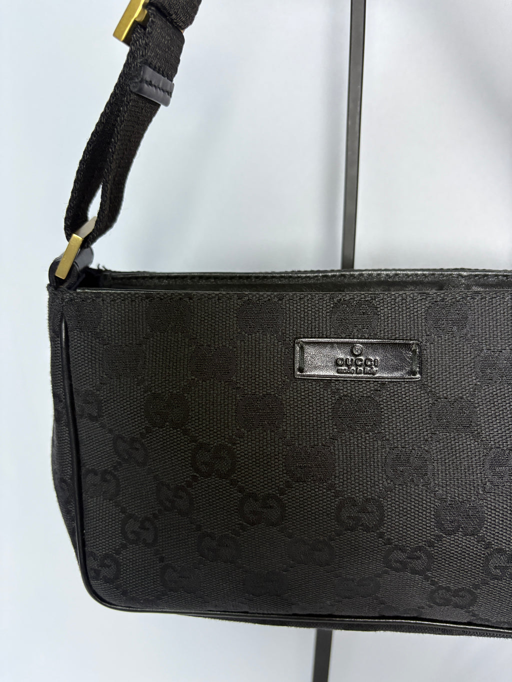 Gucci GG Canvas Mini zwart