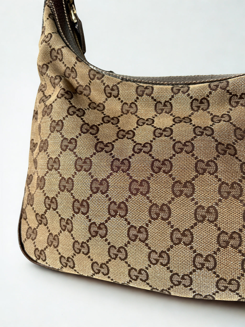 Gucci GG Canvas Charmy Hobo