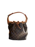 Pre-loved Louis Vuitton Petit Noé, voorzijde