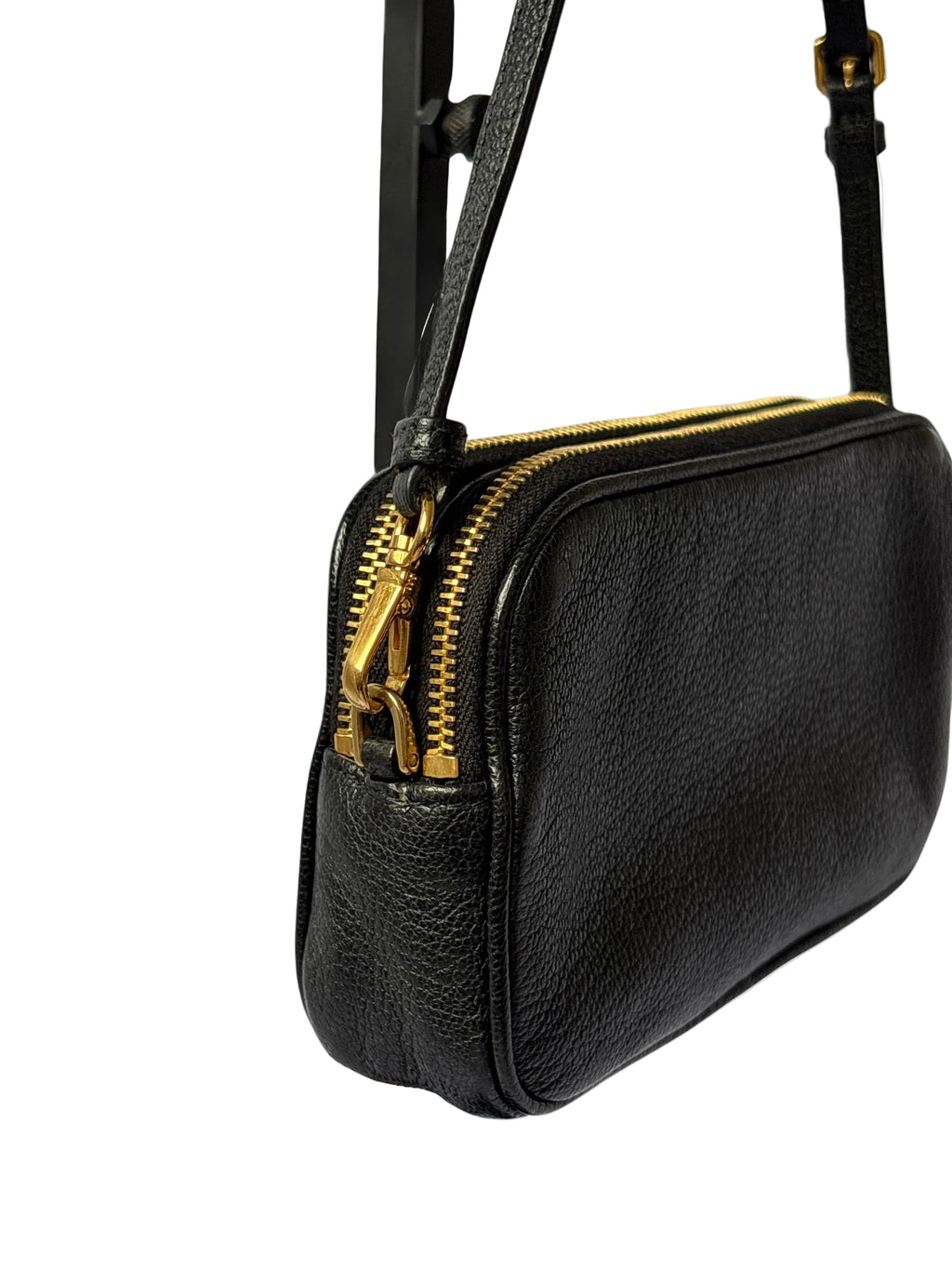 Miu Miu Madras Goatskin Double Zip Pochette