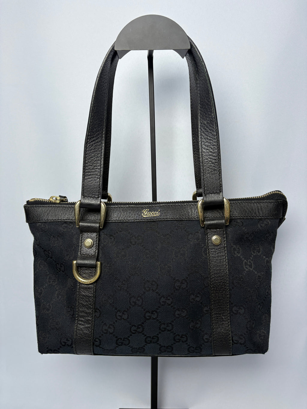 Gucci Abbey Monogram GG canvas kleine handtas