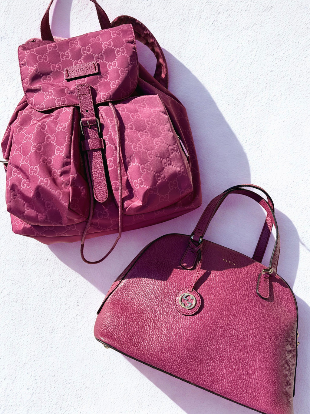 Gucci GG monogram backpack