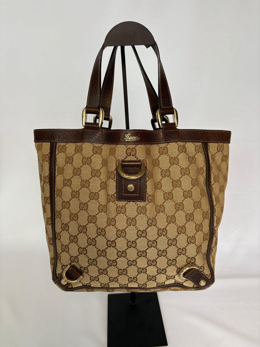 Gucci Abbey D Ring Canvas