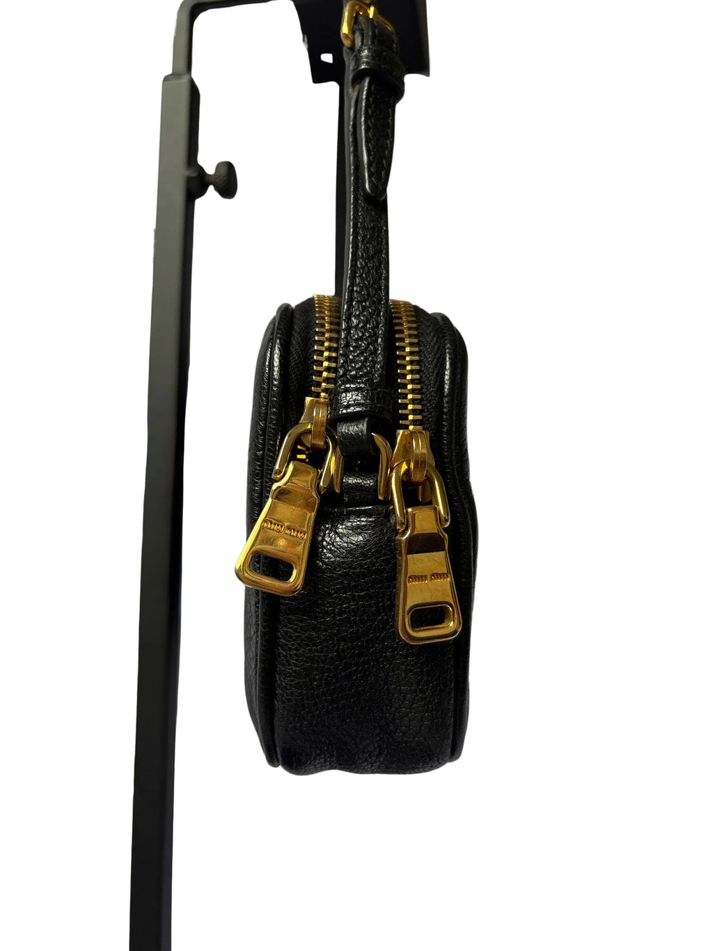 Miu Miu Madras Goatskin Double Zip Pochette