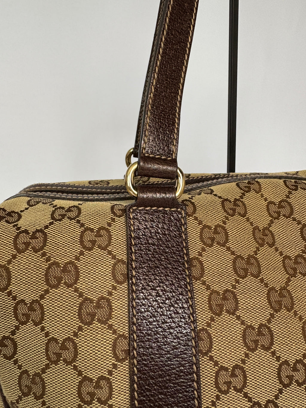 Gucci Canvas Boston Mini