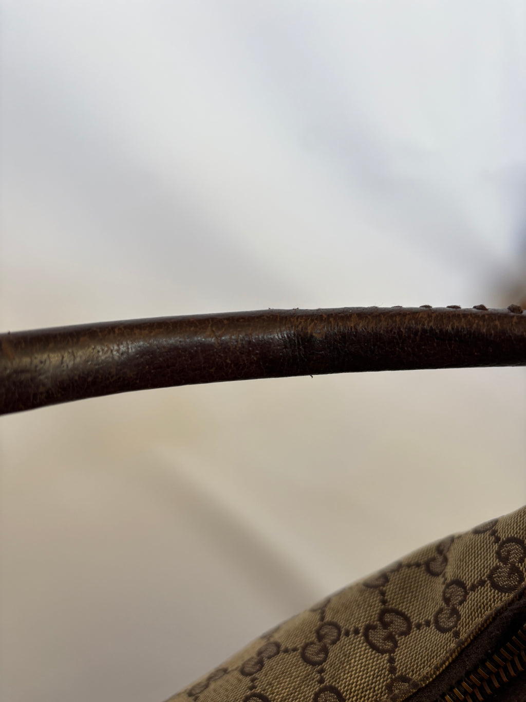Gucci Lock GG Monogram canvas handle