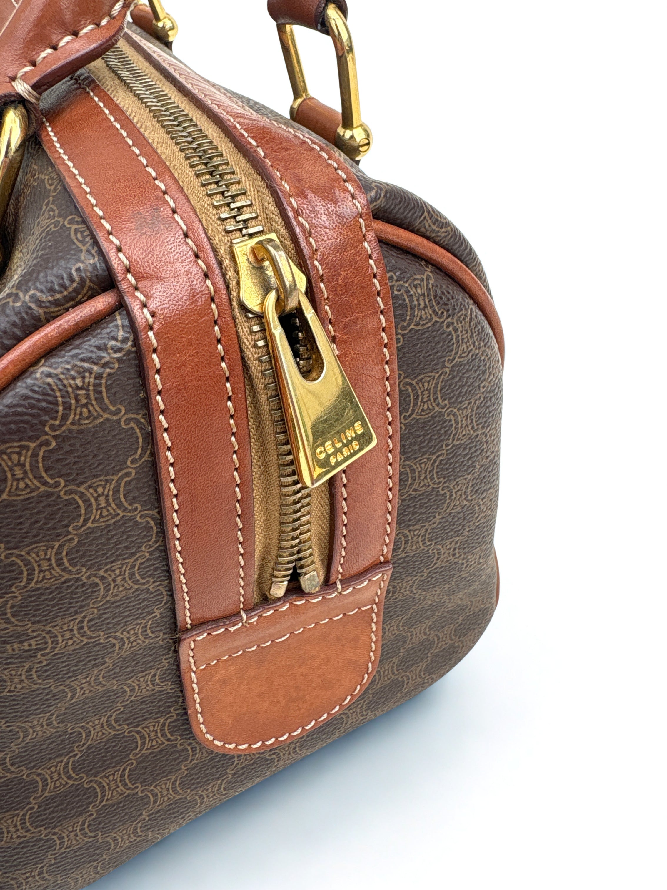 Céline Macadam Mini Boston