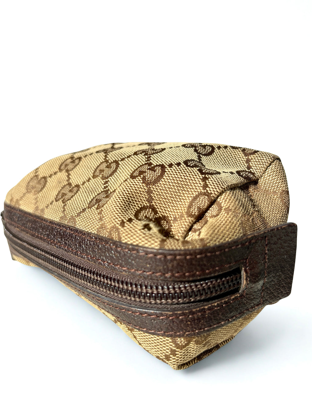 Gucci Monogram Pouch Brown