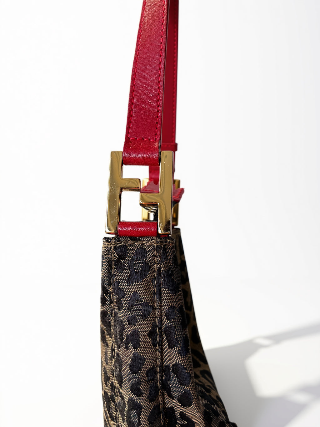 Fendi Leopard Hobo