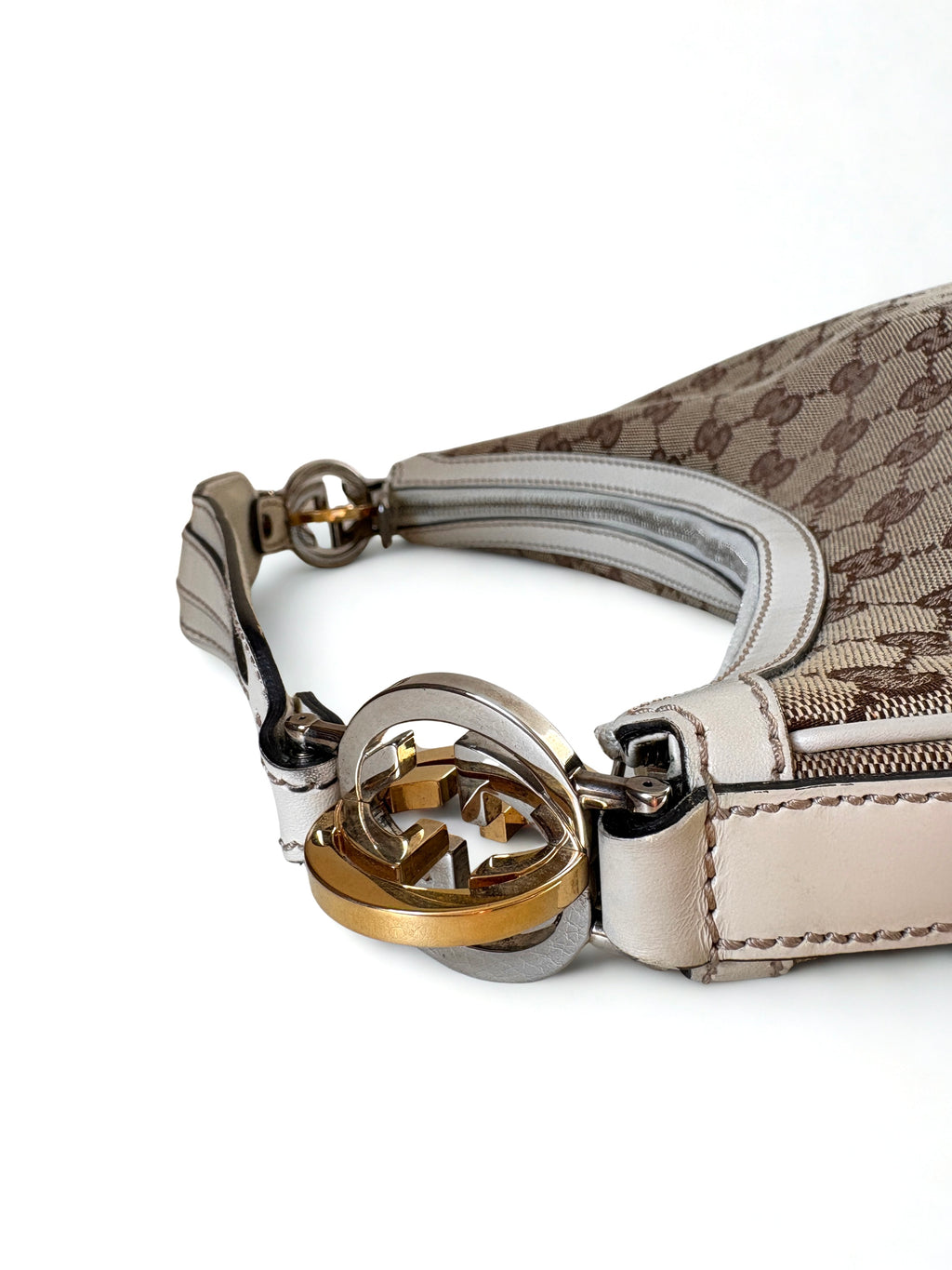 Gucci Monogram Twins Hobo