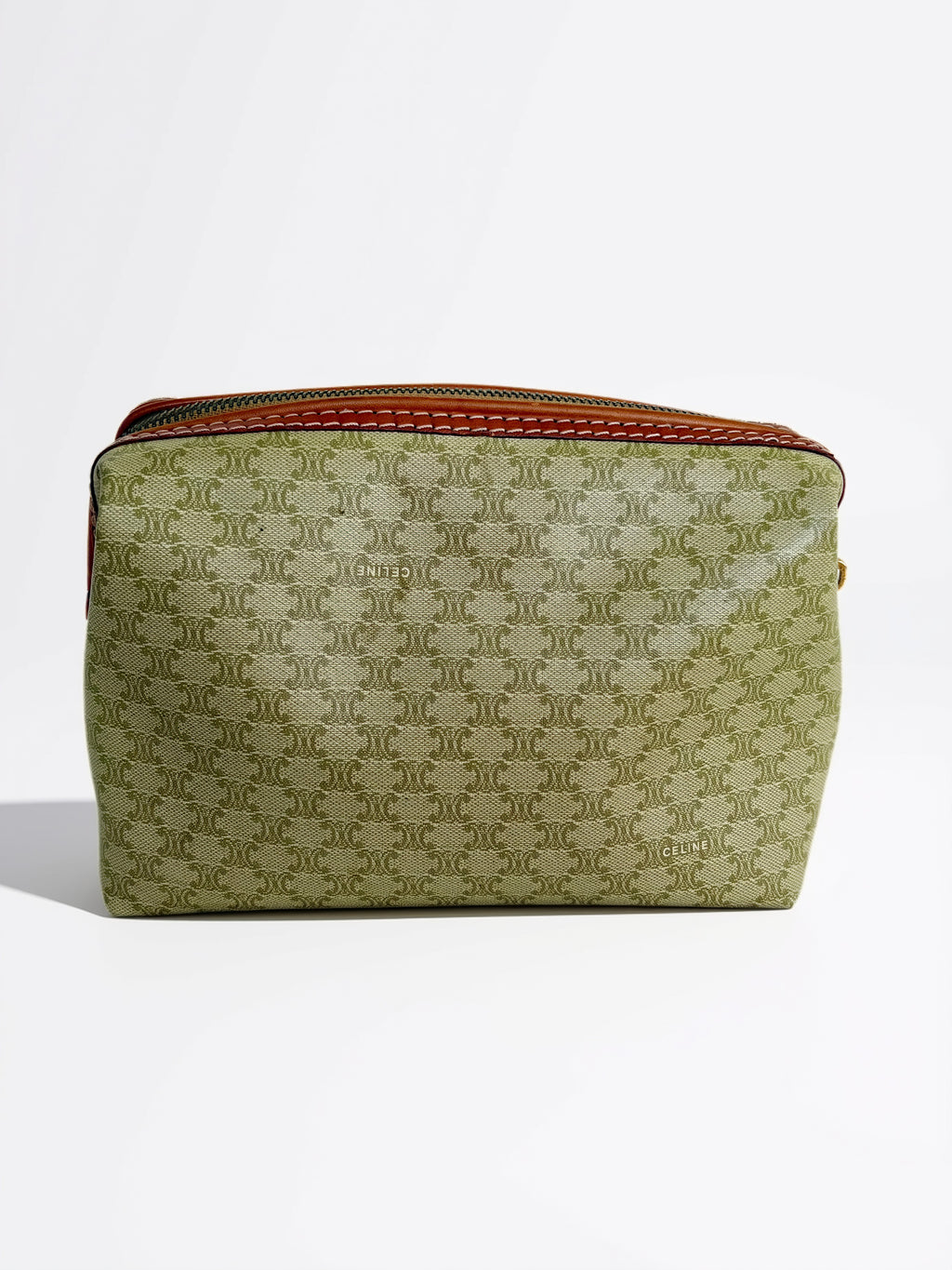 Celine Cosmetic Pouch Beige