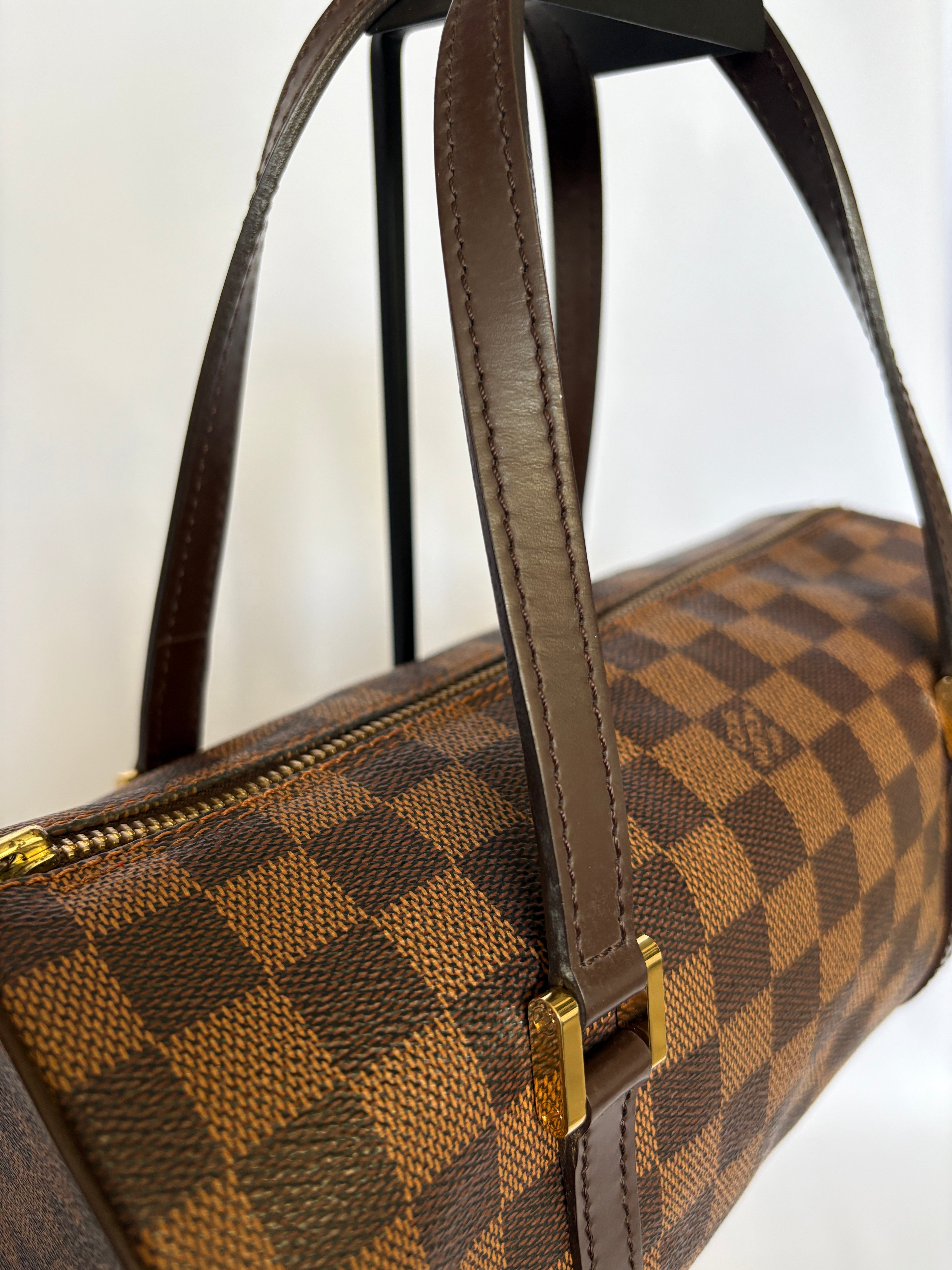 Louis Vuitton Papillon 26 Damier Ebene handtas 