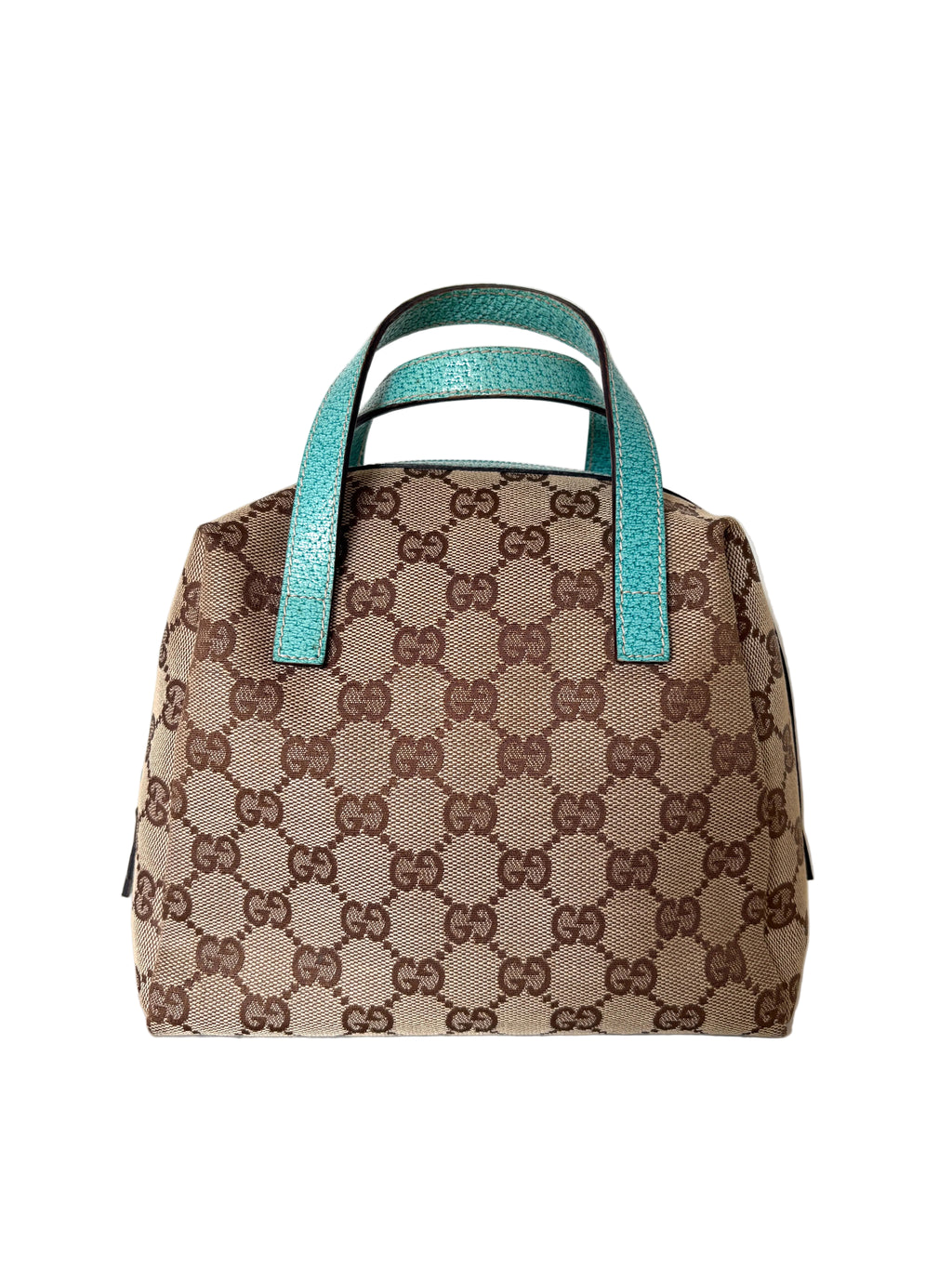 Gucci Balthus Top Handle Turquoise