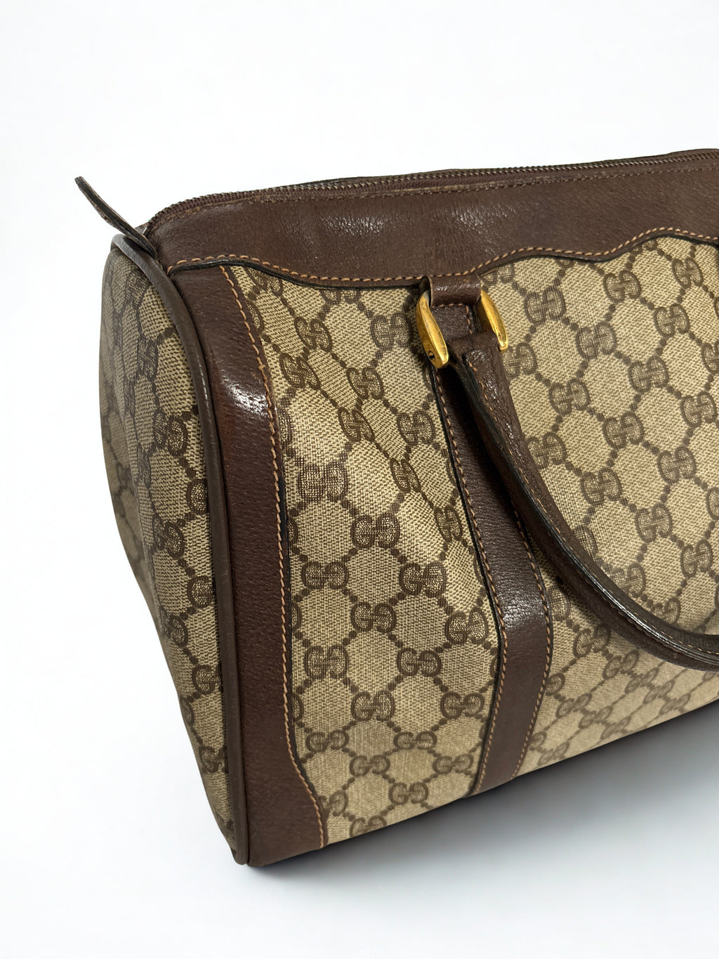 Gucci Monogram Boston Bag