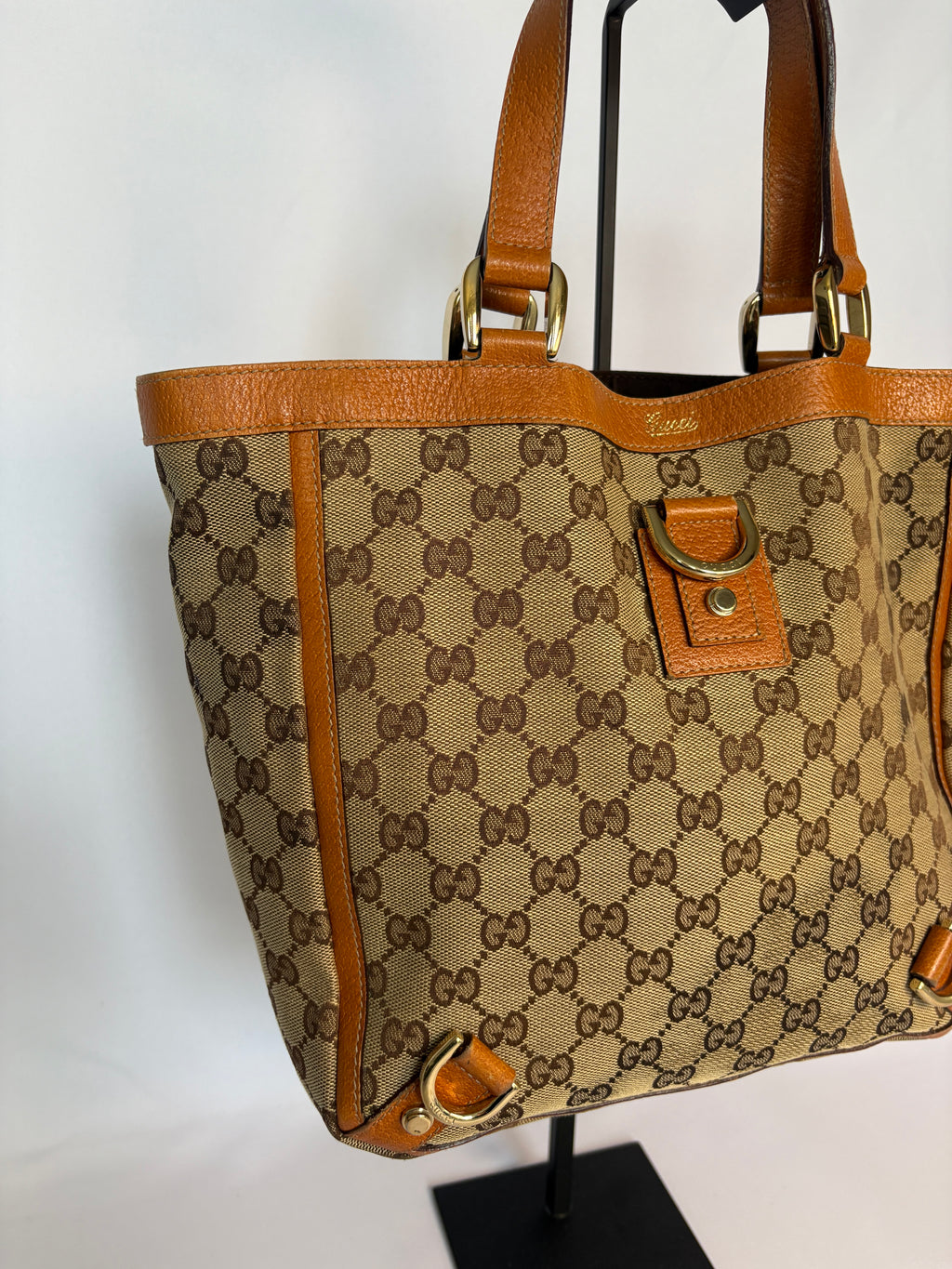 Gucci Abbey D-Ring Canvas GG