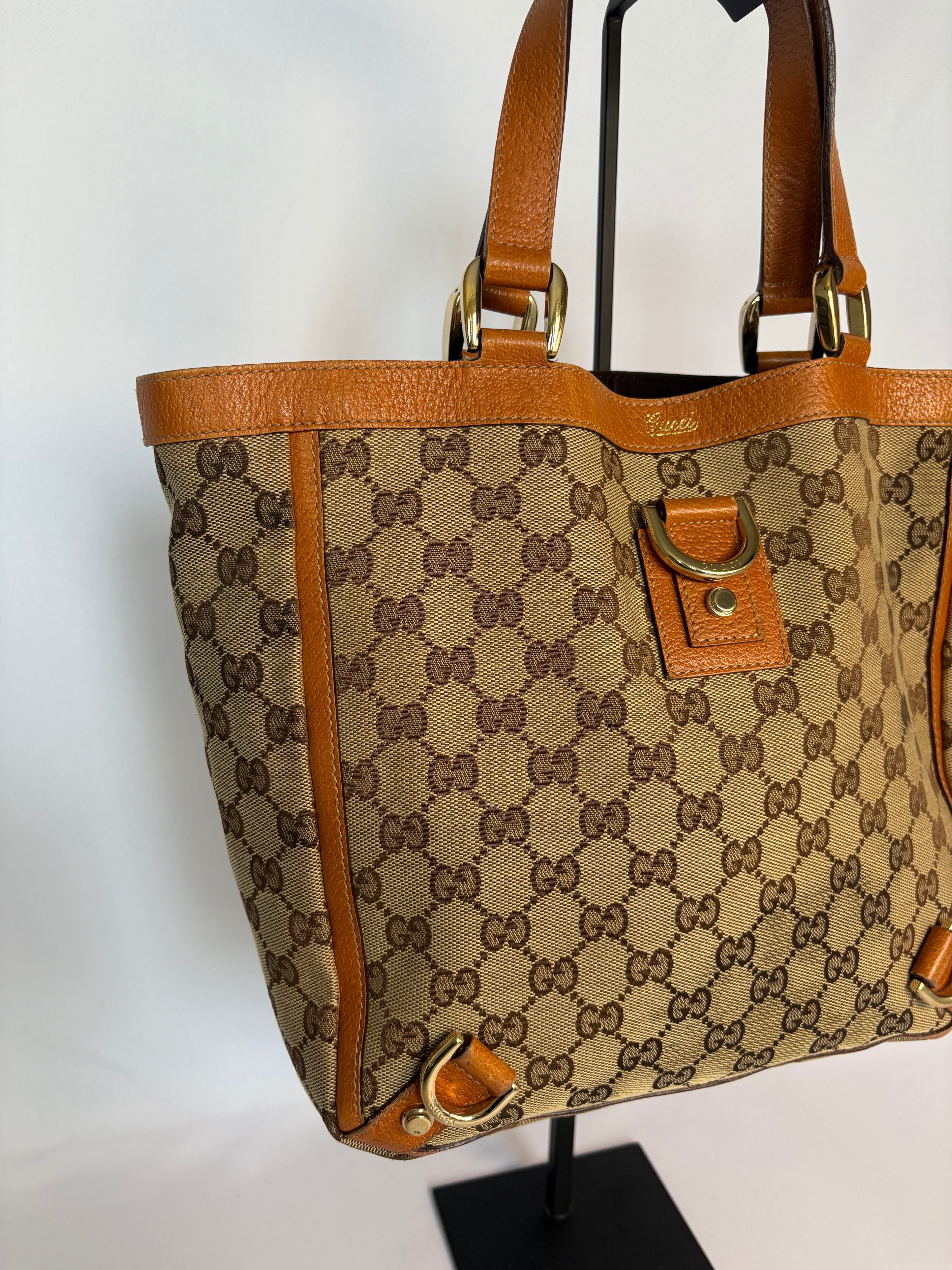 Gucci Abbey D-Ring Canvas GG