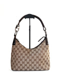 Gucci Lock Canvas Hobo