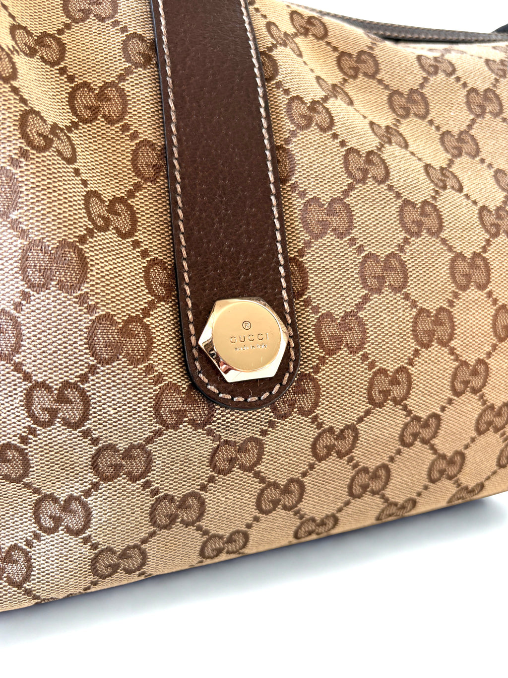 Gucci Monogram Charmy Boston