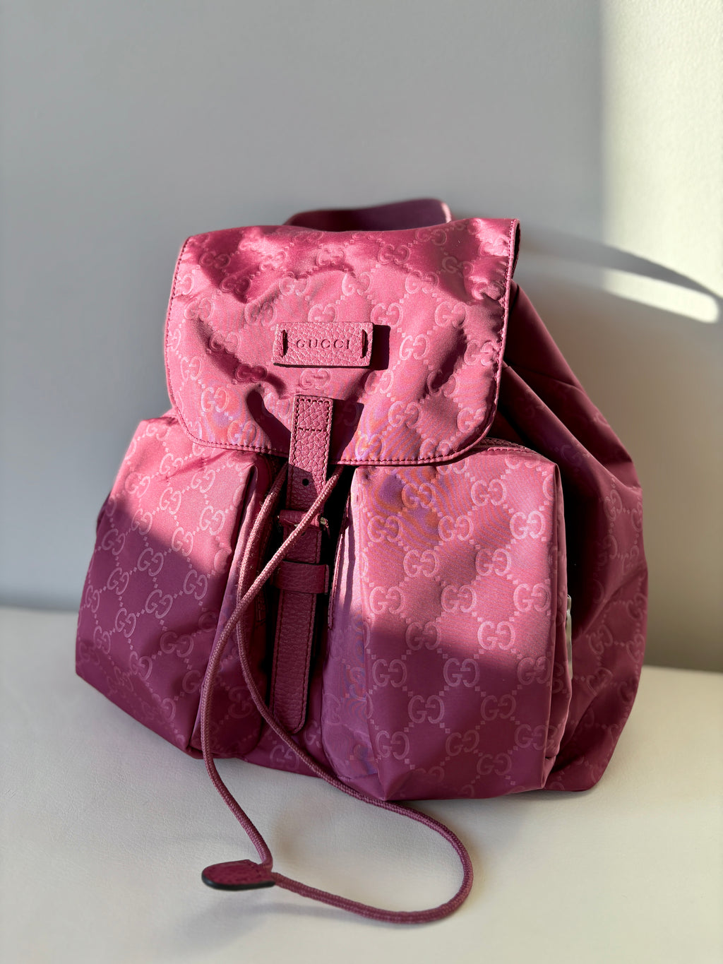 Gucci GG monogram backpack