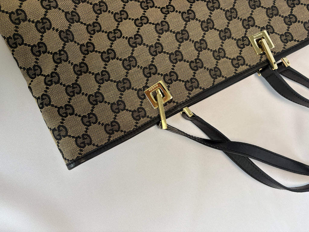 Gucci Canvas Tote