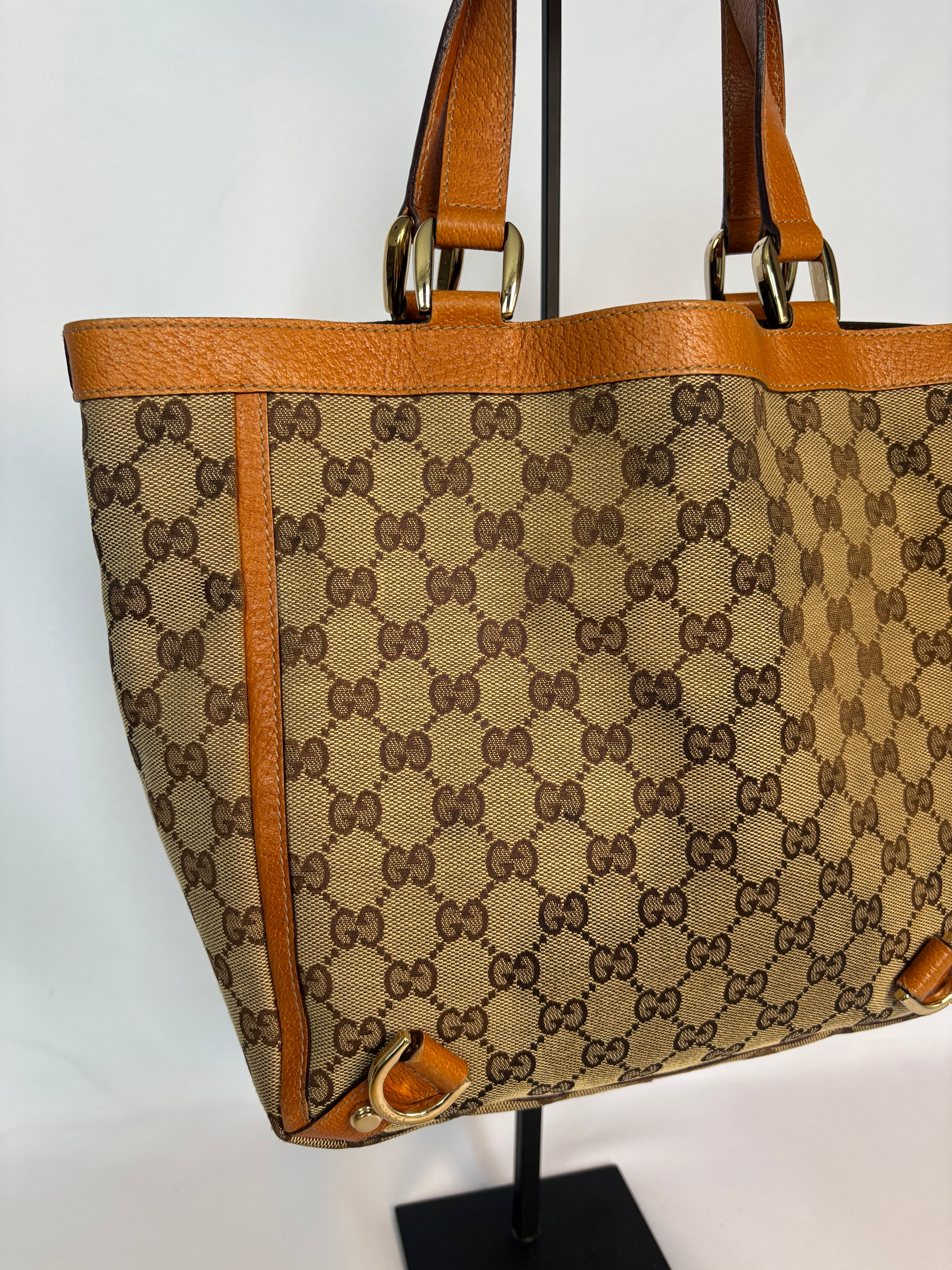 Gucci Abbey D-Ring Canvas GG